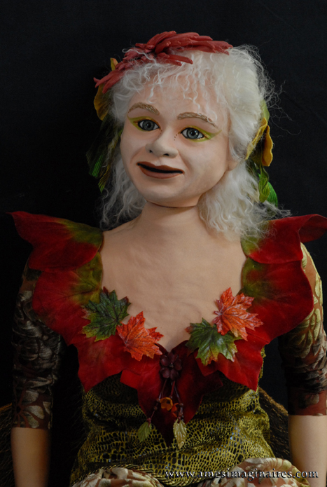 marionnette sur table chlorophylle