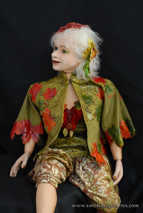 marionnette sur table chlorophylle