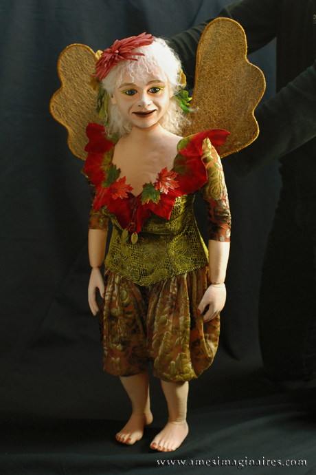 marionnette sur table chlorophylle