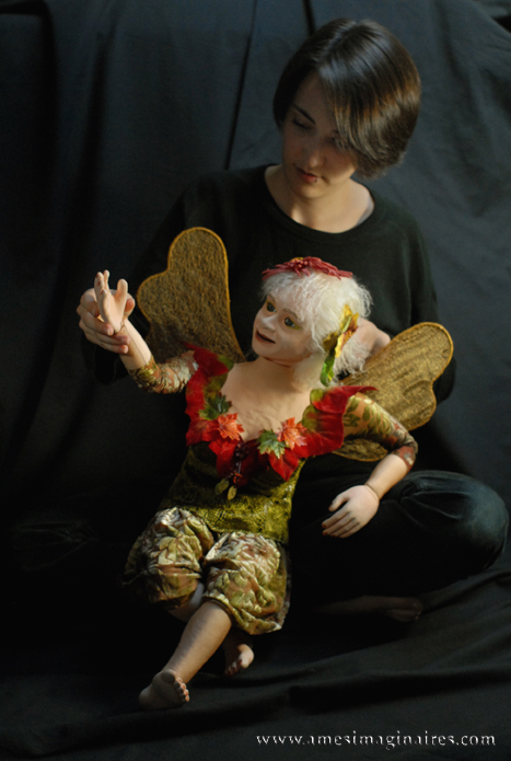 marionnette sur table chlorophylle